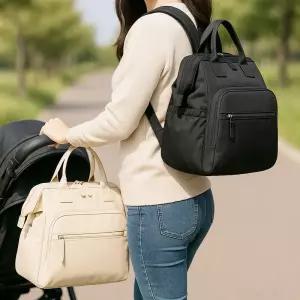 기저귀가방 보냉 방수 백팩 유모차 이너 육아 출산 선물 엄마가방 아기 아기짐 용품 배낭 아기백 숄더백 육