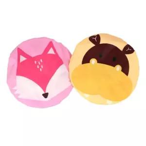 동물얼굴 샤워캡 헤어캡 비닐헤어캡