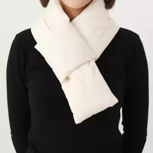 (H.LINE) 패딩 목도리 경량 쿠션 가벼운 머플러털머러 방한 퍼목도리 커플 커머프플러