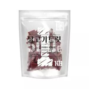 정직하개 1KG 닭고기트릿어린강아지간식 국산 가슴살 아기 새끼 대용량 국내산