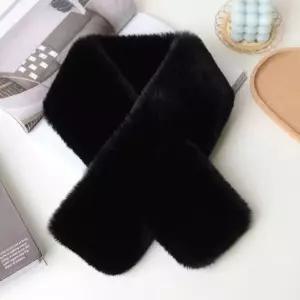 페이크퍼 제이 겨울목도리 밍크 커플선물끼우는머플러 방한 넥워머 숏머플러 인조 쁘띠 끼우는