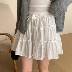 여자 러블리 데일리 프릴 속바지 미니 스커트