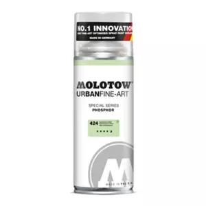 (모로토우) 파인아트 야광 스프레이 400ml (PhosphorGreen)락커 라카 칼라 공예용 디자인용 아크릴 파인 전