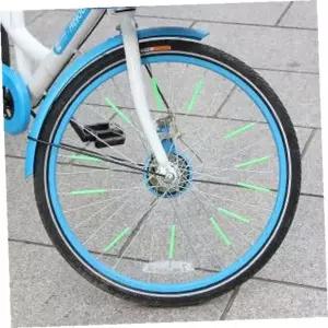 자전거휠스티커 자전거 휠라이트 반사스트로우 12p