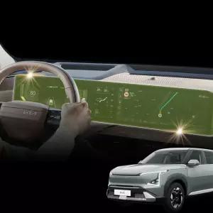 EV5 네비게이션 파노라마 풀커버 필름지문방지 무광 자동차필수용품 신차 HD 이션 보호 고투명