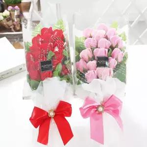 장미 15송이 꽃다발 레드 로즈데이 성년의날 부부의선물 재롱잔치 비누 예쁜 졸업식 발표회 학예회