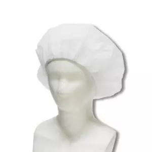 가드맨 일회용 라운드캡 화이트 100매 헤어보호캡 라운드 부직포 작업용 1회용 식당용 안전