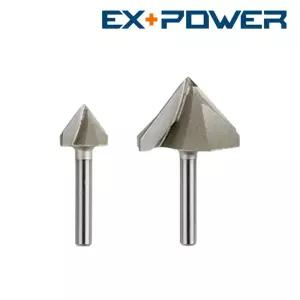 트리머날 복사비트 초경 40X25 삼각 V 머나무홈파기 홈파기 드릴 공구 목공 머날 홈파는 머비트