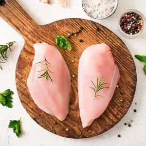 [신세계라이브쇼핑]삼삼한 국내산 닭 가슴살1kg 2팩 총2kg