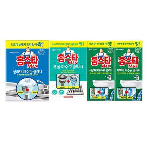 홈스타 세면대 배수관 클리너, 2개+욕실 하수구 클리너, 1개+싱크대 배수관 클리너, 1개
