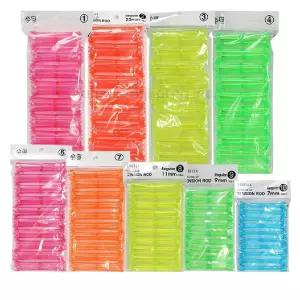 음이온 볼륨업 파마 롯드 중 100개미용 퍼머 헤어트 롯트 미용