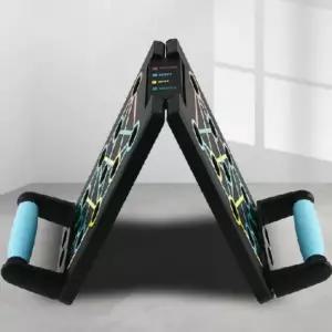 (BC 02 푸쉬업보드 0001-본품)접이식 팔굽혀펴기 어깨 가슴 운동 푸시업바 푸쉬업보드