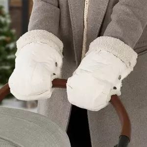 버튼핸드머프 유모차장갑 안전바커버 워머 방한손잡이 핸들 겨울 털장갑 악세사리 안커버