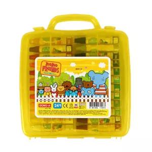 동아 주주프렌즈 크레파스 24색아동 어린이미술 준비물 24 키즈