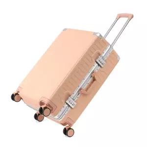 스크래치 방지 여행용 캐리어 24형 핑크 여행준비물