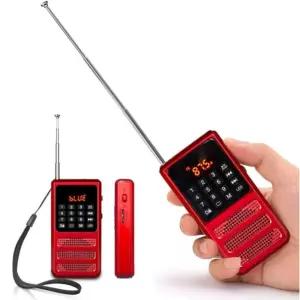 코비 휴대용 블루투스 라디오 HY0100야외용 용라디오 등산 자전거 어르신 미니