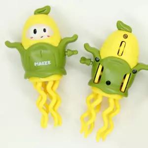 빙글빙글 춤추는 댄싱 콘옥수수장난감 작동 움직이는 태엽