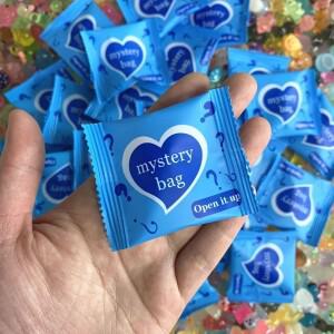 5/25/50pcs 어둠 속에서 빛나는 미니 수지 동물 및 버섯 블라인드 가방 요정 정원 장식, 마이크로 풍경,