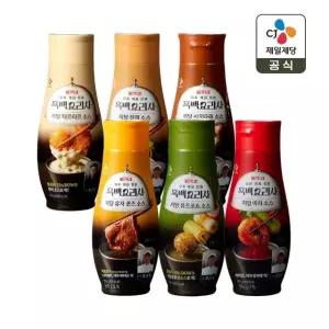 CJ제일제당 저당 소스 6종(참깨+타르타르+시오다래+유자폰즈+유즈코쇼+마라)