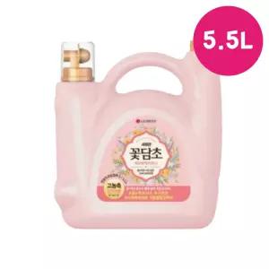 샤프란 꽃담초 연꽃향 대용량 섬유유연제 5.5L 악취제거 세탁실