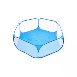 애완 동물 간이 울타리 블루 A 1p 펫용품 하우스개 개집 강아지 애견 반려 토끼 이울타리 소울타리 작은 매