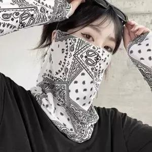 귀걸이형 넥토시 자외선 마스크 목 토시 두건 여름용