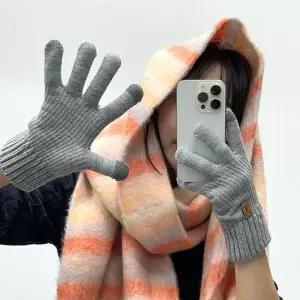 장갑 여자 손장갑 방한 겨울 휴대폰터치 인기 데일리 여자손장갑