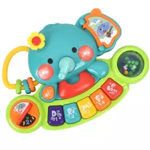 코끼리 멀티 피아노 a3135 멜로디완구 6개월 국민 아기 돌잔치 유모차 조카 선물악기 놀이 장난감 키즈 어