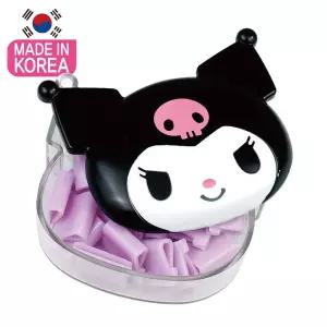 쿠로미 운수좋은날클립(중) 컬러 크립 문서정리 집게 서류 사무용 가정용 홀더 산리오