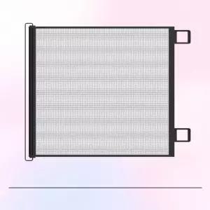 반려동물 안전가드 무타공 슬라이딩 메쉬 차단망고양이펜스 안전망 고양이망 강아지망