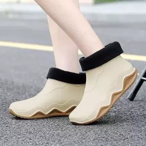 남녀2컴포트폼 레인부츠 TAIN49 털장화 남성구두 k패딩부츠