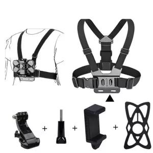 스마트폰가슴밴드 리이딩 트랩 5종세트미러스 캠코더 카메라조끼 가죽 필름목걸이 카메라줄 넥터치 DSLR