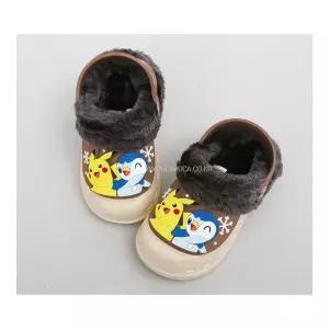 포켓몬스터 야미 방한 샌들 남아동 털신 겨울 슬리퍼 OYW8+4Rst