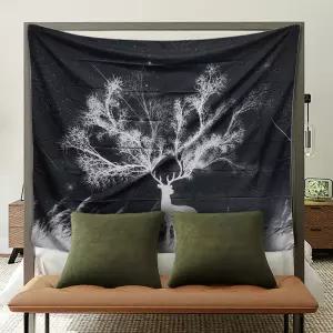 대형 패브릭 포스터 사슴 M액자용 선물 디자인 꾸미기 인테리어 아트 소품 벽포스터