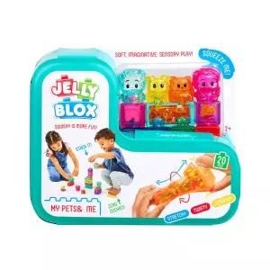 젤리블록스 마이펫&미 동물 캐릭터 말랑말랑 젤리 블록 목욕 물놀이 장난감 만들기 조립 선물