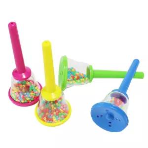 유아동 흔드는 구슬 손악기 마라카스 핸드벨 리듬 창의력 문센 창의성