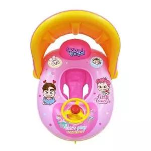 헤이지니 파라솔 쿠션보행기(19)아동튜브 아이 수영장 물놀이용품 바캉스 키즈 손잡이 캐릭터 물놀이 어린