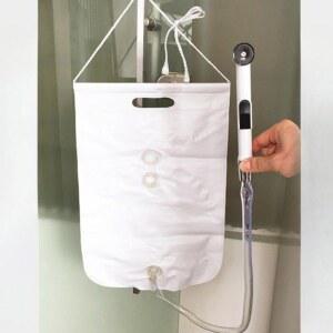 방문요양 샴푸캡 주머니 대야 목받침 감는 헤어캡 머리 머리감기 샴푸대야 스프링클러