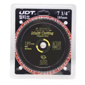 UDT-7 멀티쏘 60날 7-1 4in (1EA)절단원형톱 삭톱 절삭 작업톱 톱날 멀티 원형톱 단톱