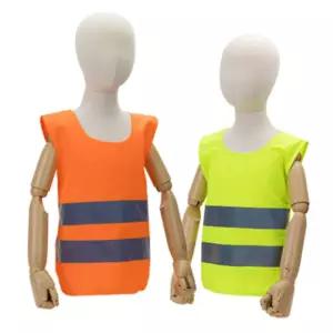 유아동 야외 현장학습 단체복 팀복 형광 반사띠 안전조끼 통행안전