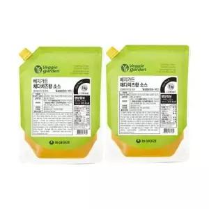 [T] 베지가든 체다치즈향소스 1kg (식물성) 2개