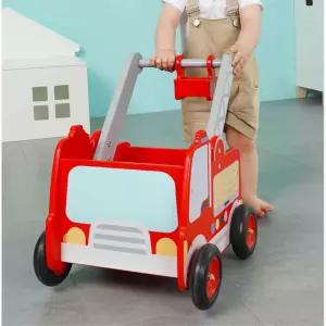 돌아기 걸음마 걷기보조 원목 장난감수납 유모차 성취감 안정감 청각