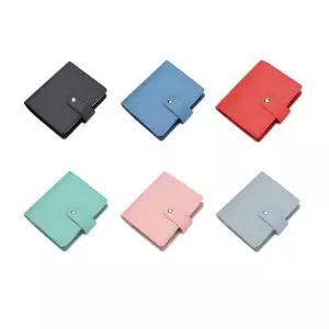 [에이치플러스몰]bns 컬러 PU가죽 명함집 정리 보관 케이스