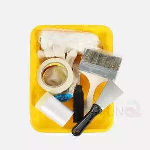 페인트도구세트 9 페인팅 페인트툴 도배용붓 칠도구 풀브러시 용붓 페인트솔 공구 작업 풀솔 페인트 도배