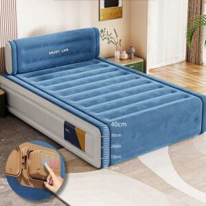 원터치 자동 더블 휴대용 40cm 매트리스 싱글 에어매트 다기능 에어