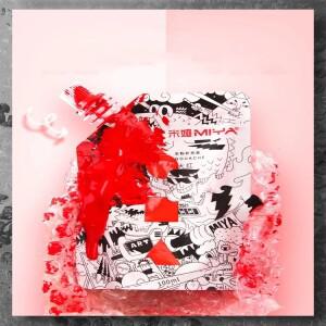 1Pc 미야 전문 구 아슈 페인트 가방 100ml 56 색 비 독성 젤리 컵 리필 그림 미술 용품에 대 한