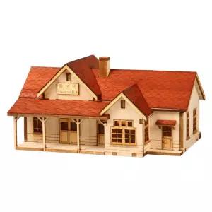 영공방 HO 간이역-화본역 1대87 (YM632)모형조립용품 만들기 만들기키트 어린이용 즈용 만들기완구 나무 재