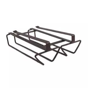 bns 걸이형 더블 와인잔걸이 브라운 270mm