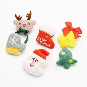 [에이치플러스몰]bns 크리스마스 캐릭터 브로치 배지 가방꾸미기