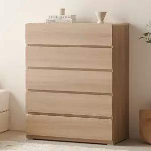 [보루네오]폴리 800 5단 서랍장 BJM119